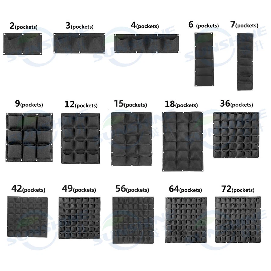 Pockets Vertical Planters (2)