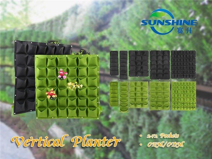 Hanging Wall Grow Bag Garden Vertical Planter